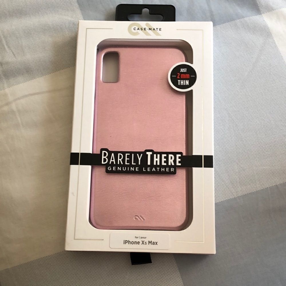 Case Mates Leather IPhone XS Max Phone Case